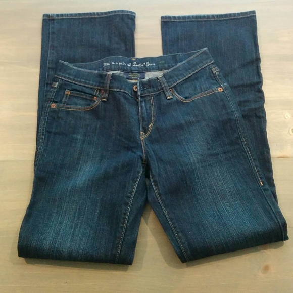 Levi's Eco Bootcut Jeans Size 4/27 - Picture 2 of 9